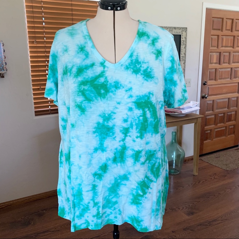 NWOT Lane Bryant short sleeve V-neck tee shirt